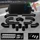 03-07 Mit Evo 8/9 Viii/ix Black Bolt On Front Mount Turbo Intercooler+piping Kit