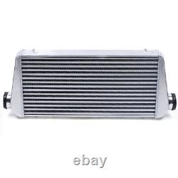 1000HP Aluminum I/O Tube & Fin FMIC Universal Front Mount Intercooler 31x12x4