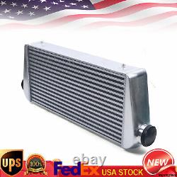 1000HP Front Mount Intercooler 31x12x4 3 Inlet & Outlet Intercooler Universal