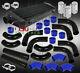 12 Piece 2.5 Piping Kit + Turbo Fmic Front Mount Intercooler + Couplers + Clamp
