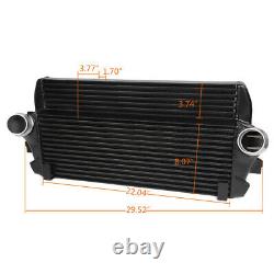 #200001069 Front Competition Intercooler Fit For BMW F01/06/07/10/11/12 Black
