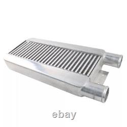 24x11x3 Front Mount Same Side Aluminum Turbo Intercooler 2.5'' Inlet & Outlet