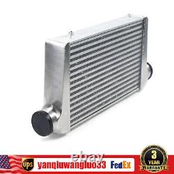 25x12x3 3'' Outlet/Inlet Universal Aluminum Tube&Fin Front Mount Intercooler