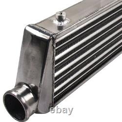 27 x 7 x 2.5 2.5 Universal Inlet & Outlet Tube & Fin Intercooler Piping Kits