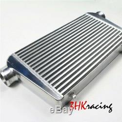 27x12x3 3 Inlet & Outlet Universal Bar&Plate Front Mount Turbo Intercooler
