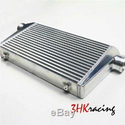 27x12x3 3 Inlet & Outlet Universal Bar&Plate Front Mount Turbo Intercooler
