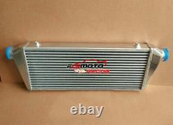 28x10x2 Front Mount UNIVERSAL ALUMINUM TURBO INTERCOOLER 2.25 56mm IN/OUTLET