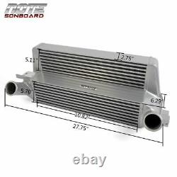 2.3l Ecoboost Front Aluminum Mount Intercooler Fit For 2015+ Ford Mustang