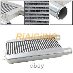 2.5'' I/O 24x11x3 Front Mount Same Side Turbo Intercooler Aluminum Plate Type