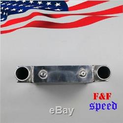 2.5 Inlet & Outlet Universal Bar&Plate Front Mount Turbo Intercooler 16x13x3