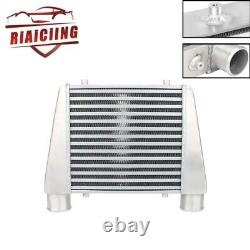 2.5 Inlet & Outlet Universal Turbo Front Mount Alumiunum Intercooler 17X13X3