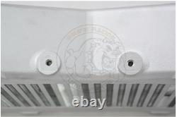 2.5'' Silver Coated Bar&plate Front Mount Intercooler For GTR GT R R35 2009+