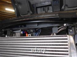 30x11x3 Front Mount Intercooler Intake Kit For 2014+ Subaru WRX FA20DIT Black