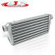 31x12x3 Universal Tube Fin Jdm Racing Front Mount Turbo Charger Intercooler