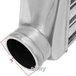 3OD Aluminum Intercooler Universal Turbo Front Mount 31133Tube & Fin