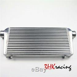 3 Inlet & Outlet Universal Bar&Plate Front Mount Turbo Intercooler 31x11x3