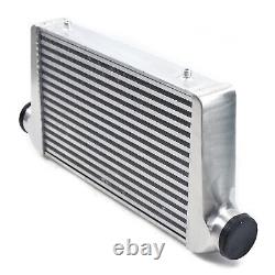 3 Inlet & Outlet Universal Turbo Front Mount Alumiunum Intercooler 25X12X3