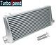 3 Inlet And Outlet Universal Turbo Front Mount Alumiunum Intercooler 31x12x3
