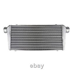 3 Inlet and Outlet Universal Turbo Front Mount Alumiunum Intercooler 31X12X3