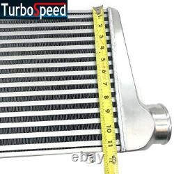 3 Inlet and Outlet Universal Turbo Front Mount Alumiunum Intercooler 31X12X3