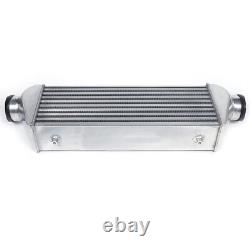 3'' Outlet/Inlet Universal Aluminum Tube & Fin Front Mount Intercooler 27X9X4