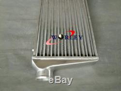 600mm x 300mm x 76mm Universal Alloy Front Mount Intercooler 3 pipe Tube & Fin