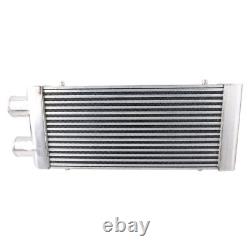Aluminum 3'' I/O Front Same Side Mount Turbo Intercooler 31x13x3 Plate Type