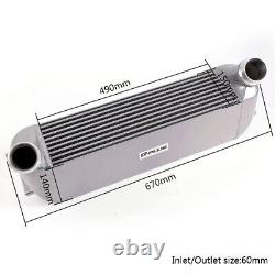 Aluminum Front Mount Intercooler Kit Fit For Bmw F20 F30 1 2 3 4 Series Turbo