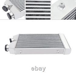 Aluminum Intercooler Front Mount 2.5 Inlet & Outlet kIT Same One Side Universal