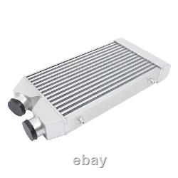 Aluminum Intercooler Front Mount 2.5 Inlet & Outlet kIT Same One Side Universal