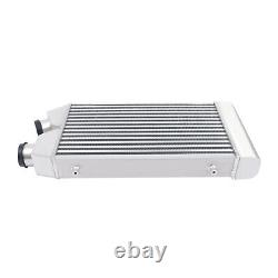 Aluminum Turbo Front Mount Intercooler Same One Side 2.5 Inlet&Outlet Universal