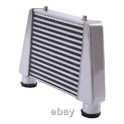 Aluminum Turbo Front Mount Universal Intercooler 2.5 Inlet/Outlet Same One Side