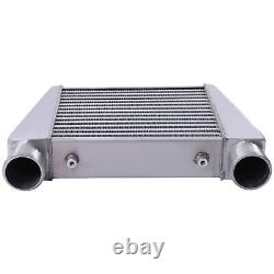 Aluminum Turbo Front Mount Universal Intercooler 2.5 Inlet/Outlet Same One Side