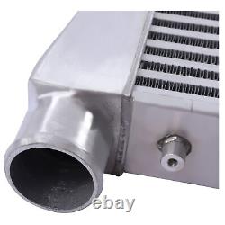 Aluminum Turbo Front Mount Universal Intercooler 2.5 Inlet/Outlet Same One Side