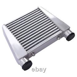 Aluminum Turbo Front Mount Universal Intercooler 2.5 Inlet/Outlet Same One Side