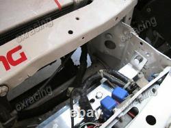 CXRacing Front Mount Intercooler Kit + Intake For 86-91 Mazda RX7 RX-7 FC