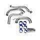 Cxracing Front Mount Intercooler Piping Kit For 89-99 Nissan 240sx S13 Sr20det