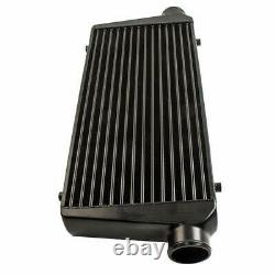 FOR UNIVERSAL ALLOY INTERCOOLER 3 inch IN/OUTLET 600 x 300 x 76 BLACK