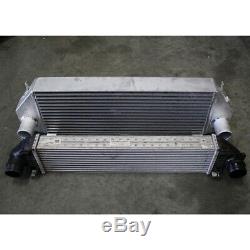 FRONT MOUNT INTERCOOLER KIT FOR 13-18 FORD FOCUS ST FMIC CORE=28.5x10.25x3.5 BLK