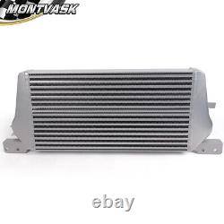Fit For 15-19 Mustang 2.3L Ecoboost Stepped Bar & Plate Front Mount Intercooler