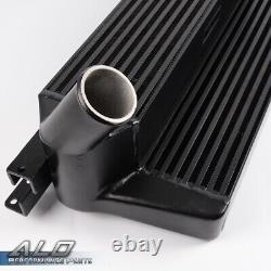 Fit For 15-2019 Ford Mustang Ecoboost Stepped Bar&Plate Front Mount Intercooler