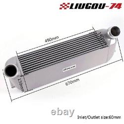 Fit For BMW F20 F30 1 2 3 4 Turbo Aluminum Front Mount Intercooler Kit New