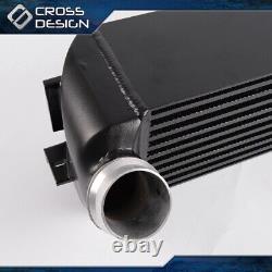 Fit For BMW F20 F30 1 2 3 4 series Aluminum Front Mount Intercooler Turbo Black