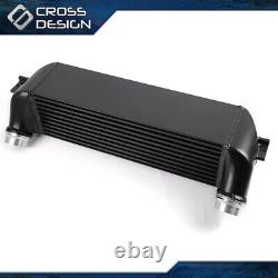 Fit For BMW F20 F30 1 2 3 4 series Aluminum Front Mount Intercooler Turbo Black
