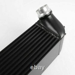 Fits For BMW F20 F30 1 2 3 4 series Aluminum Front Mount Intercooler Turbo Black