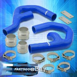 For 06-10 Volkswagen GTI MkV 2.0T Turbo Intercooler Piping Kit with Blue Couplers