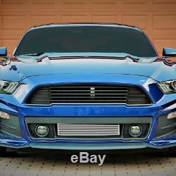 For 15-19 Ford Mustang 2.3l Ecoboost Bar & Plate Fmic Front Mount Intercooler