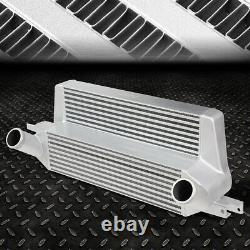 For 15-19 Ford Mustang 2.3l Ecoboost Stepped Bar & Plate Front Mount Intercooler