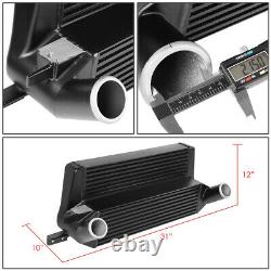 For 2015-2019 Mustang 2.3l Ecoboost Bar&plate Stepped Front Mount Intercooler