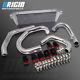 For 98-05 Jetta Golf 1.8t Bolt On Fmic Front Intercooler + Piping Hose Kit